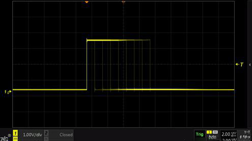 示波器水平光标测量调节功能应用介绍